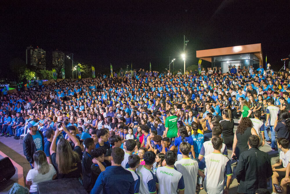 Imagem de compartilhamento para o artigo Com times de Costa Rica e Chapadão do Sul, Jogos Escolares começa em Campo Grande da MS Todo dia